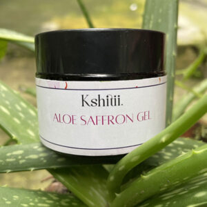 Aloe saffron gel